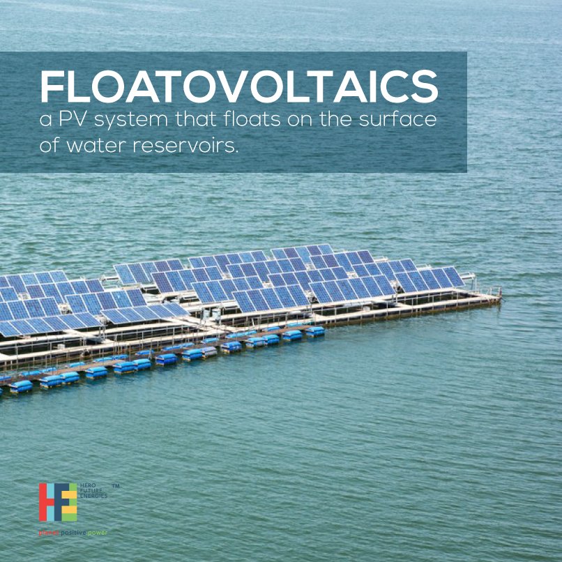HeroFuture_HFE's tweet photo. #SolarScience:#Floatovoltaic systems are an example of how new innovations are shaping the face of our future. https://t.co/i7mVASnQnK