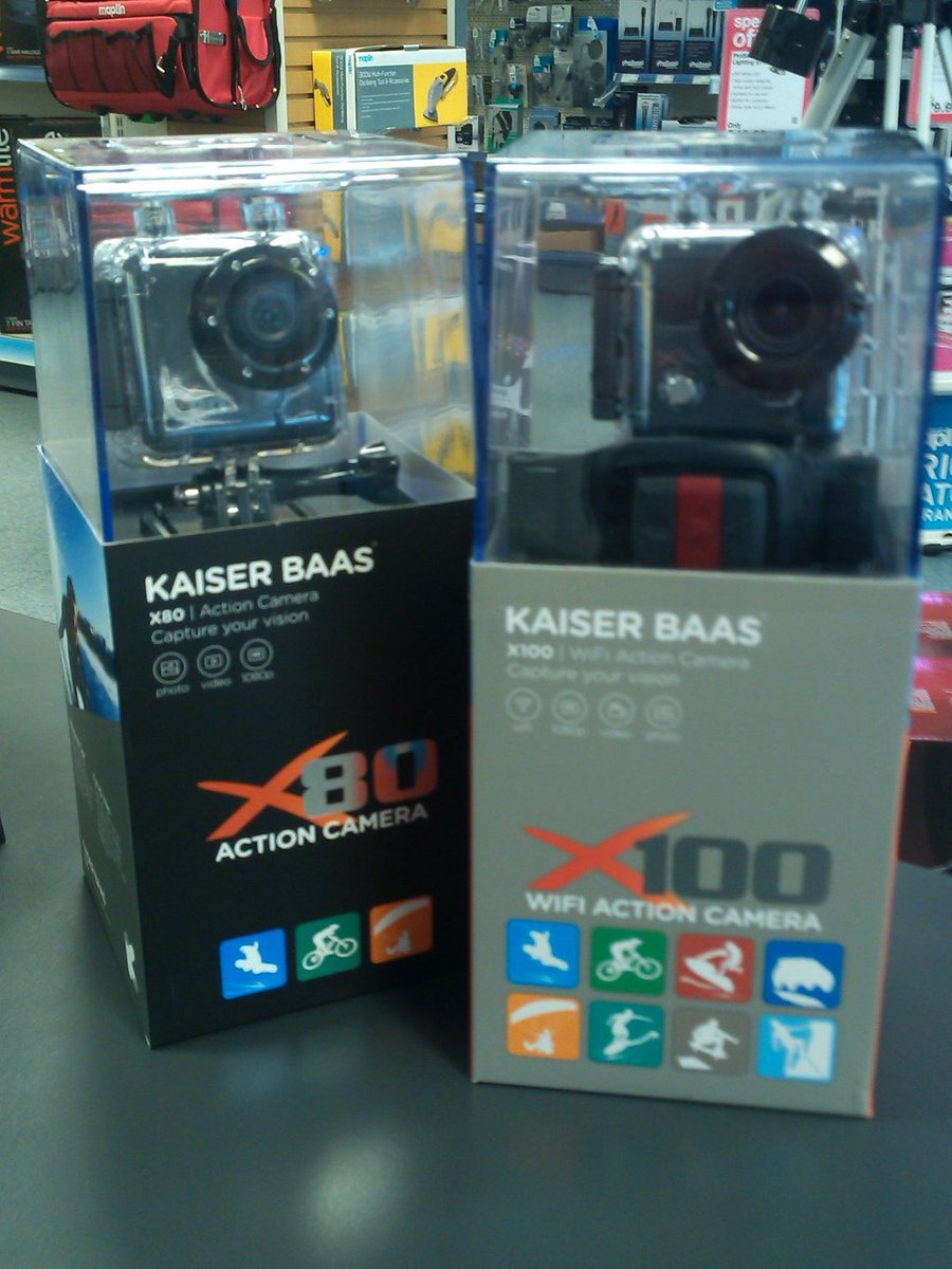 Maplin_LVG's tweet image. The sun is finally here this weekend so record your activities with the @kaiserbaas #ActionCams from £99.99 #Maplin