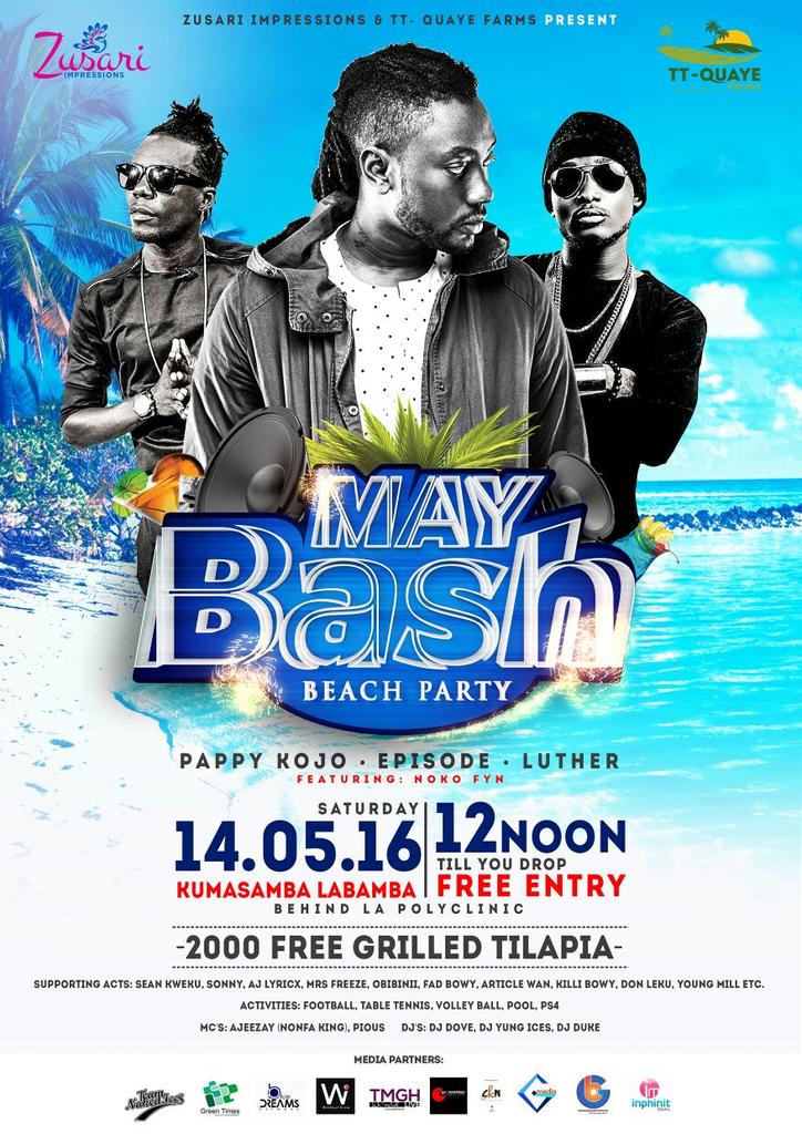 aNiiOkantah's tweet photo. #MayBash with the nonfa king @ajeezayGH @PAPPYKOJO @IamEpisode https://t.co/7Ms2UnnkyV