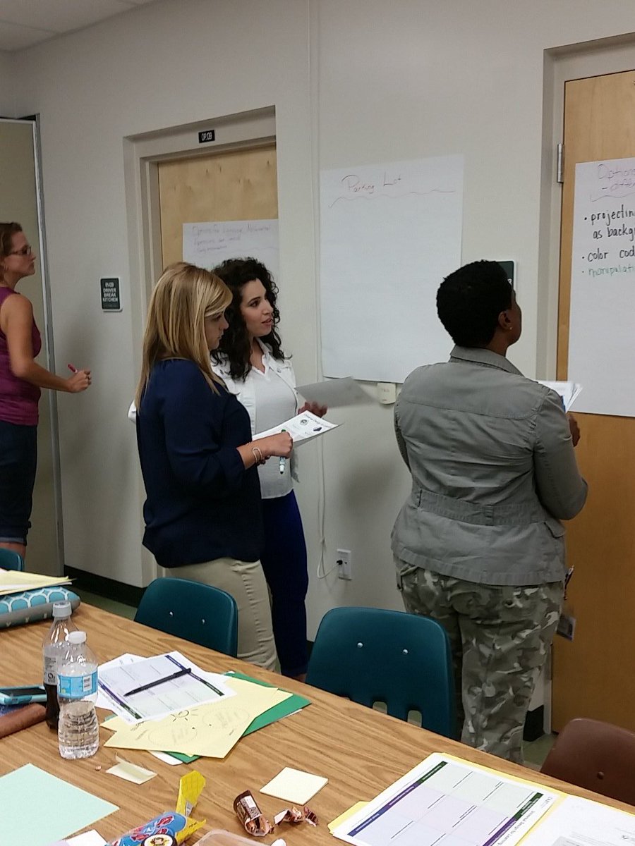 sradford214's tweet photo. #VCSUDL working on the UDL Guidelines! https://t.co/fga2J8Suzl
