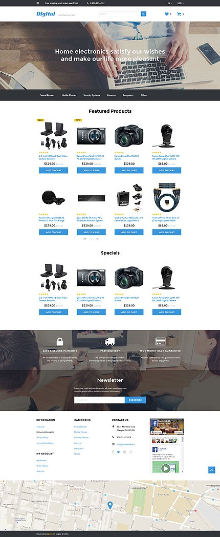 InAModernWorld's tweet photo. Electronic Store #OpenCart Template. #InAModernWorld 👉 https://t.co/ycaQWkyth7 https://t.co/5tk0Nnweh1