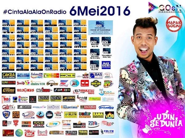 #NOW #PS juga si <a href="/UdinSeduniaAsli/">Udin Sedunia</a> - Cinta Ala Ala spesial utk pendengar <a href="/pro1fmjember/">@Pro1Jember</a> malam ini  #CintaAlaAlaOnRadio