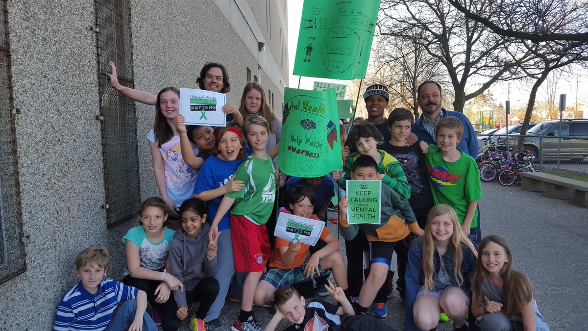 RHMcGregor students bring awareness to Children's Mental Health!  <a href="/mfragedakis/">Mary Fragedakis</a> @EastGeneral <a href="/tdsb/">Toronto District School Board</a>  <a href="/s_spyropoulos/">Sandy Spyropoulos</a>