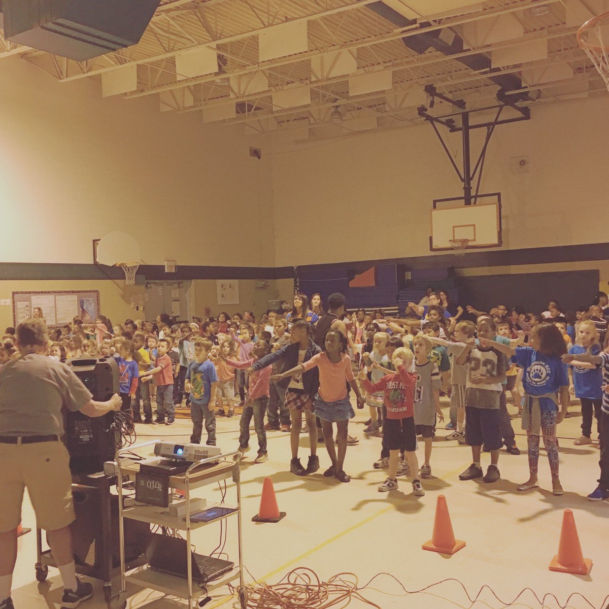 wilkinson_ecc's tweet photo. We are having SO much fun at the flash mob! Check out a video here: https://t.co/Z7ZbS4kyfW

#HappyFriday #SLPS https://t.co/cIU7LM0HIf