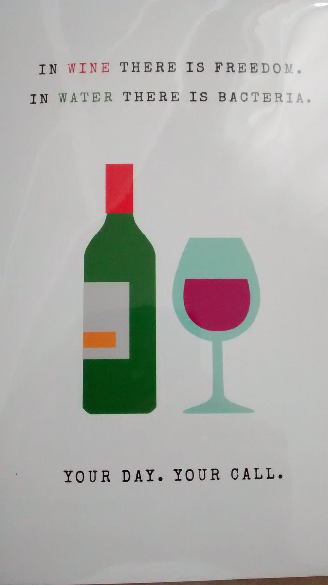 cmariewrite's tweet photo. Wisdom for your Friday! Greeting card by J&amp;M Martinez Ltd. #winecountry #TGIF https://t.co/VM1NegR897