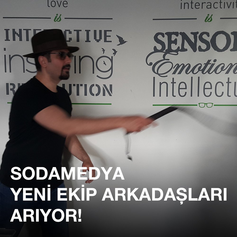 Yeni çalışma arkadaşları arıyoruz. (Cidden)