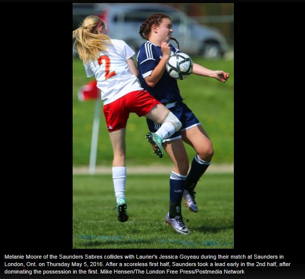 LondonJoel's tweet photo. No fear as @MelanieMoore18 takes on this bigger defender. Not sure who got the worst of this collision. https://t.co/XdpLK24fLG