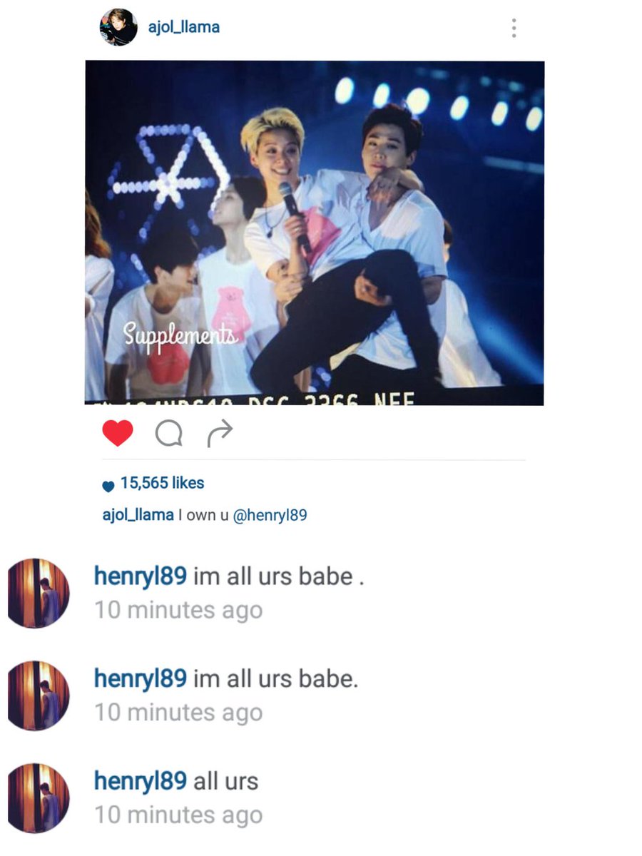 henberlover's tweet photo. This really happen! Believe it! XD They're so cute and funny #henber #teamhenber #헨리 #엠버 https://t.co/SMCiKbUP5N
