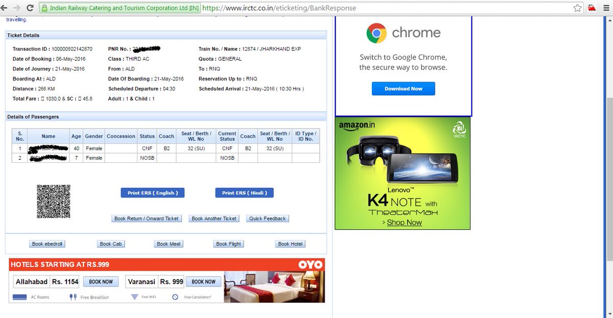 IndianNishachar's tweet image. @sureshpprabhu Will applicable while booking @RailMinIndia #FraudIRCTC (2/2)