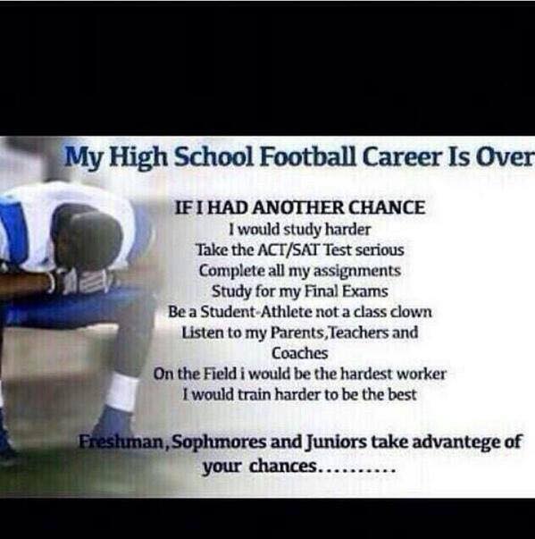 KenEastFtbl's tweet photo. #NoExcuses https://t.co/s6rX8zo55O