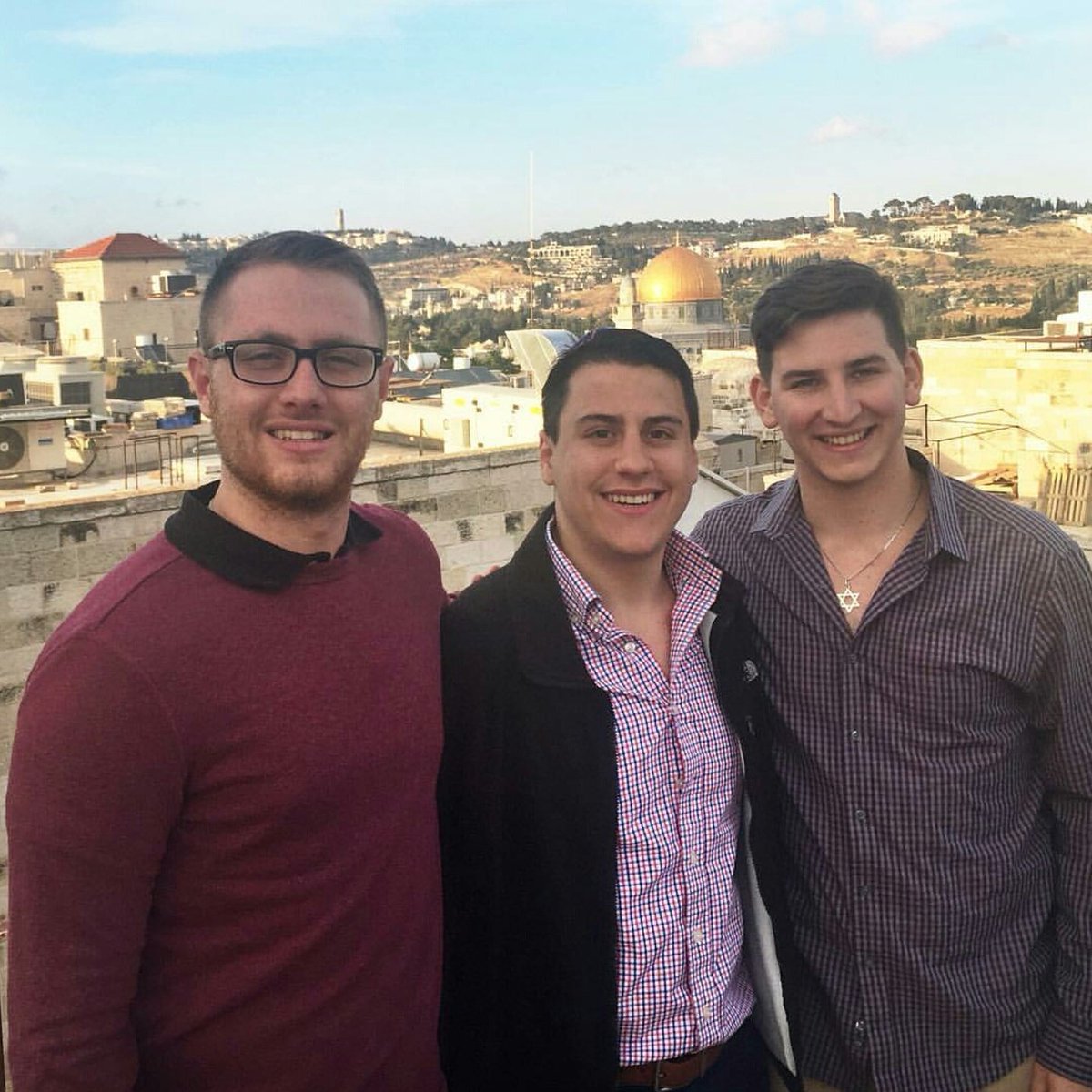We hope everyone's enjoying their summer as much as Jesse, Arie and Steve are in Jerusalem  😎