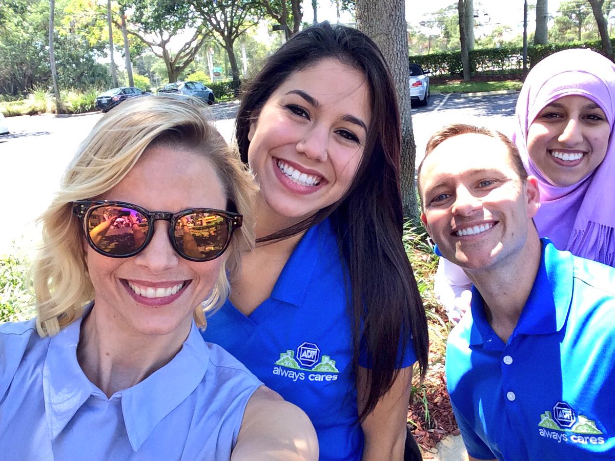 VolunteerFla's tweet photo. A few favorites from today's VF/ADT #BringABook event! Books will go to local students to encourage summer reading. https://t.co/0O1rJwkrRD