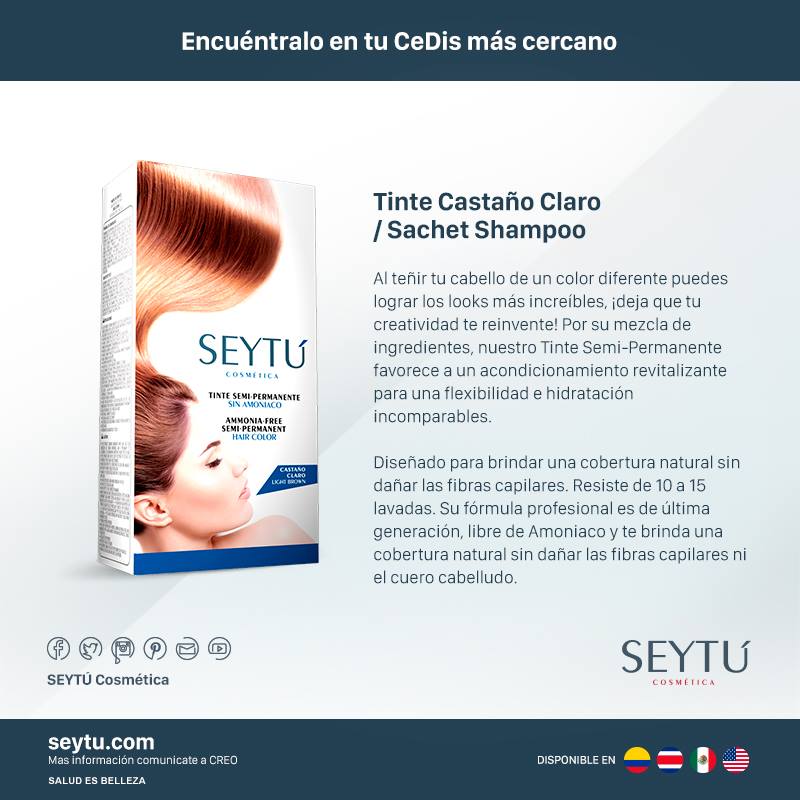 seytu_oficial's tweet photo. ¡Conoce los tintes SEYTÚ! Tiñe tu cabello de un color diferente puedes lograr los looks más increíbles #SEYTÚ https://t.co/AhWtRZYG1F