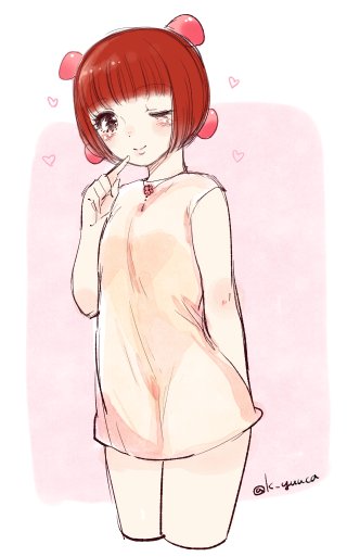 大きいピノコと小さいピノコ 