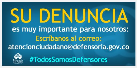 DefensoriaCol's tweet photo. Cada vez hay más normas para proteger los derechos de las mujeres en Colombia.Si requiere orientación escríbanos https://t.co/TOTaZEJGNf
