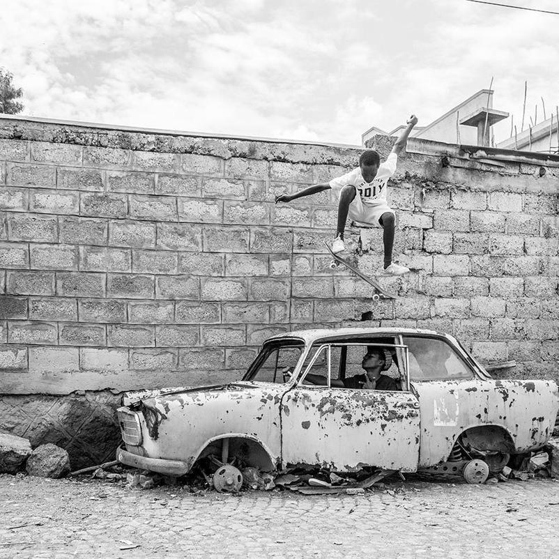 i_D's tweet photo. Meet the photographer documenting Ethiopia’s emerging skate scene: https://t.co/vhLMa7Ihsp https://t.co/hlRQzGGzUS