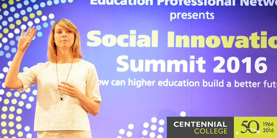 CentennialEDU's tweet photo. Have a goal? Manufacture a deadline that will force you to follow through, says @heatherpayne #CCInnovationSummit https://t.co/F6faK2j5Gf