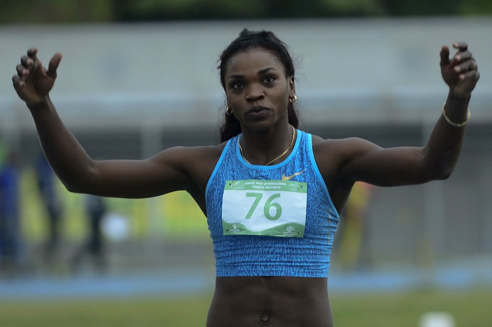 Caterine Ibargüen gana el salto triple en primera parada de Liga de Diamante bit.ly/24y44v3