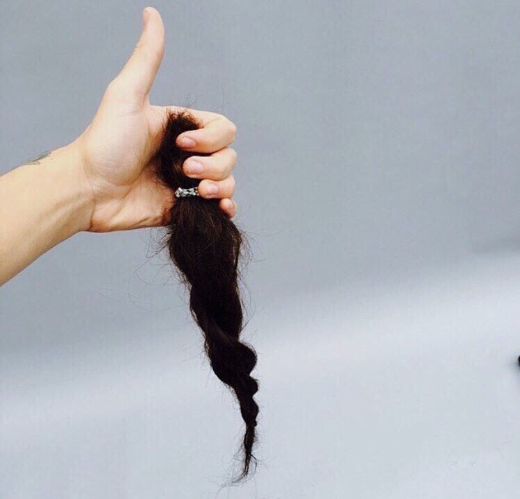 He grew it and donated it oh my heart