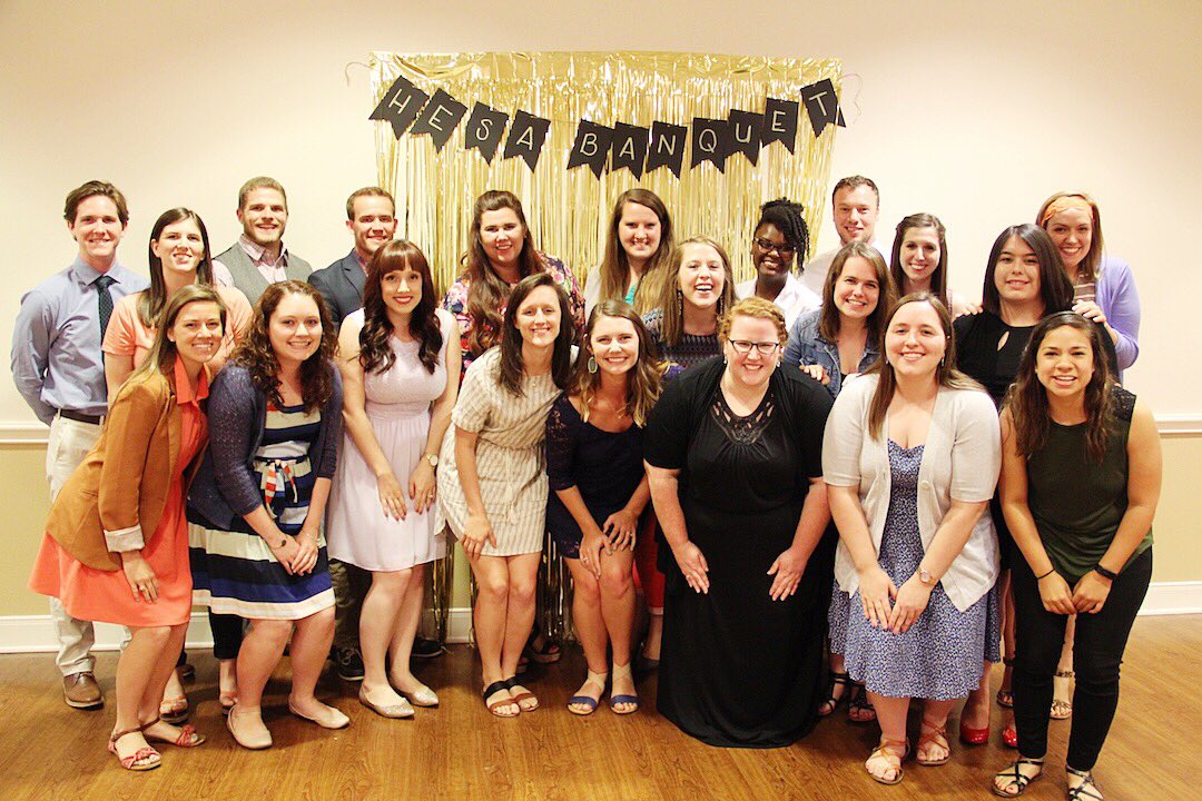 We had an amazing time at our HESA End of the Year Banquet last night! Here are our two cohorts!