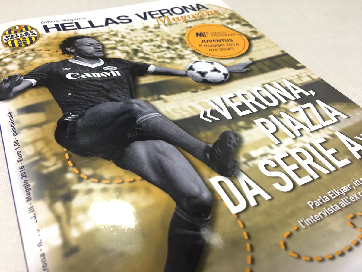 MagazineHV's tweet photo. Intervista al 'Sindaco' #Elkjaer, il #BusajoCampus e le "favole" di Max e Adama. Da oggi in edicola c'è @MagazineHV! https://t.co/E1k6xV4wWZ
