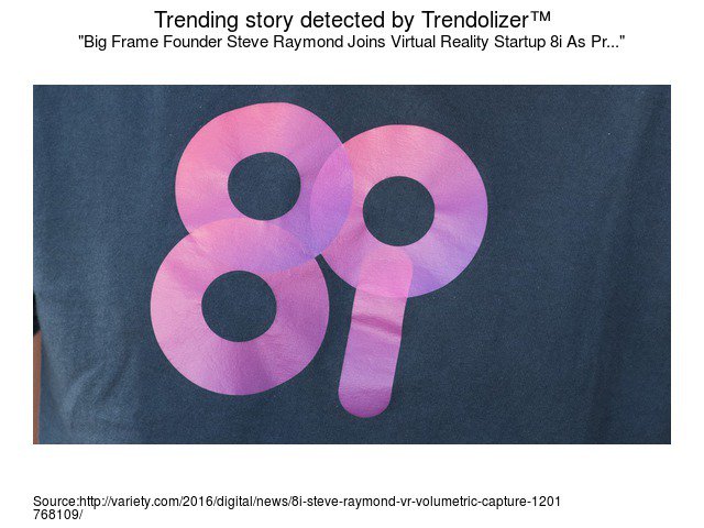 KEN_Yoshida_'s tweet image. #BigFrame Founder #SteveRaymondJoins #VirtualReality Startup 8i As #President of... … )