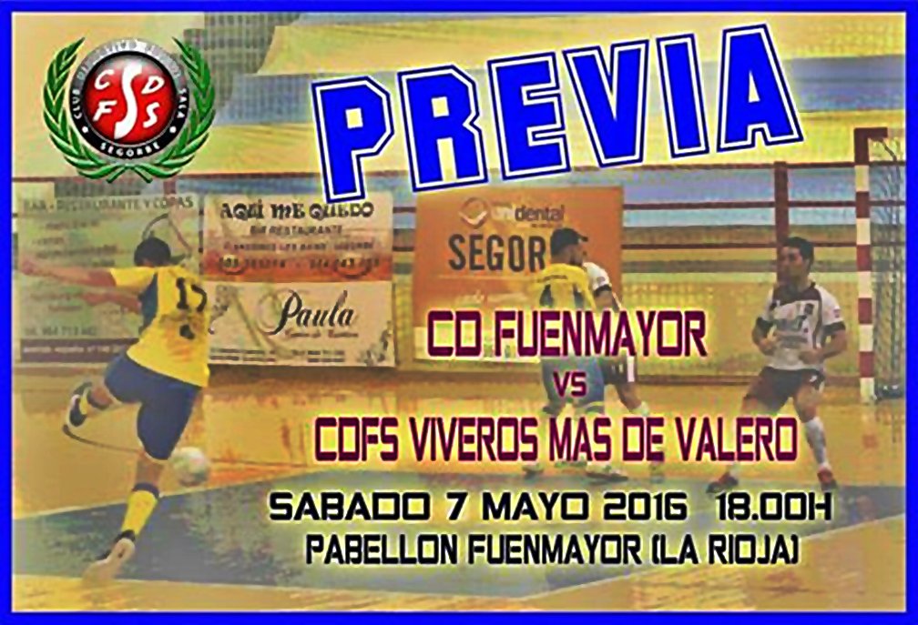 El Viveros Mas de Valero <a href="/cdfs_segorbe/">CDFS Segorbe</a> ha trabajado duro para vencer al <a href="/AD_FUENMAYOR/">A.D.FUENMAYOR F.S.</a> tribunasegorbina.es/el-viveros-mas…