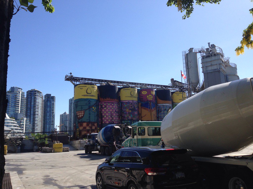 SChandraHerbert's tweet photo. a favourite. Thanks @Van_Biennale + Ocean Concrete for mixing art with industry. #PlaceMaking2016 https://t.co/Wf8Wcq13JS