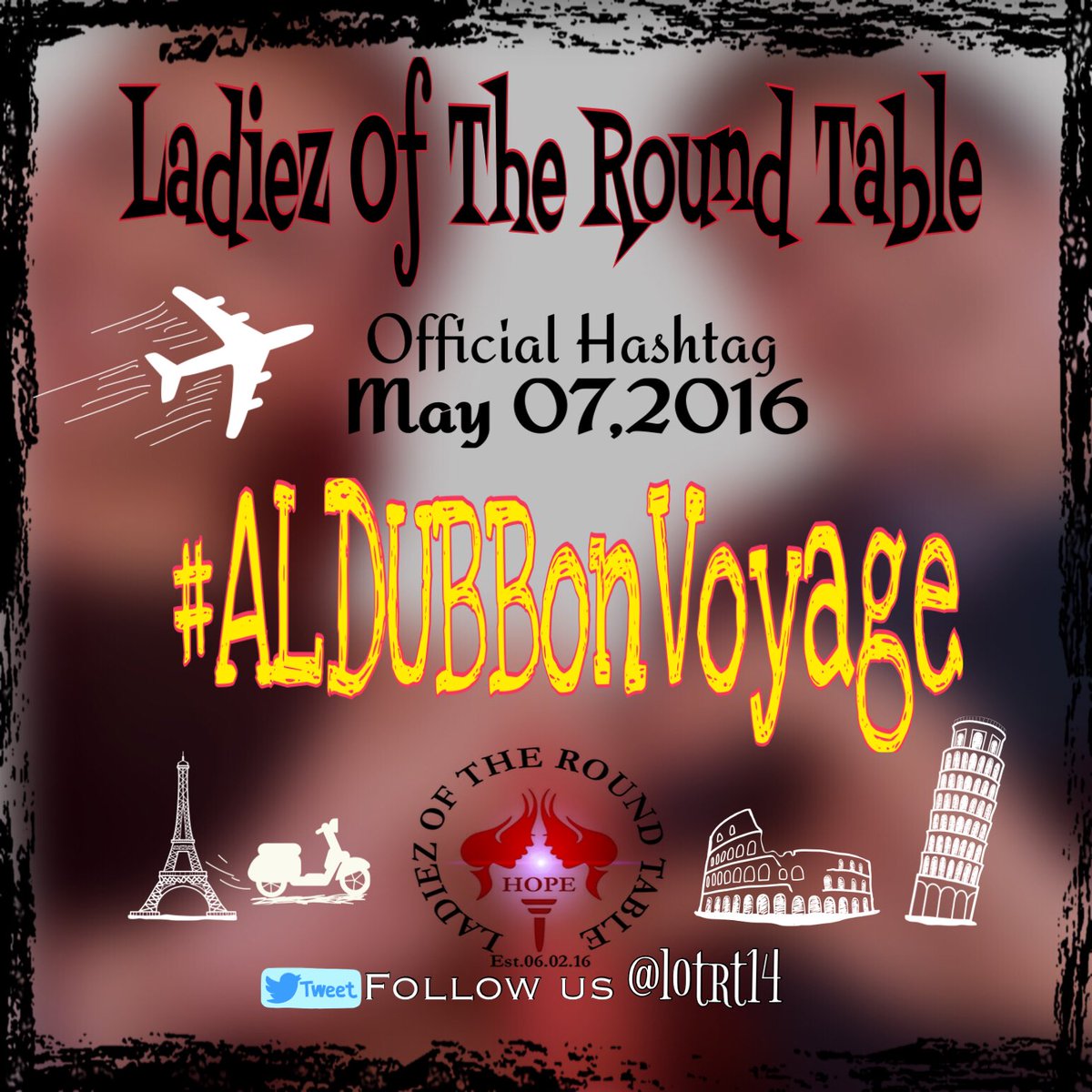 lotrt14's tweet photo. Our OHT for today #ALDUBBonVoyage 
@EatBulaga @gmapinoytv @rodriguezruby @allanklownz @piaguanio @LOTRTladyarya16 https://t.co/NTH7JgSAxy