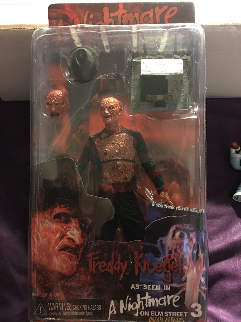Ceriddwen's tweet photo. @BigOlBoxOfStuff did it again with this Dream Warrior Freddy in my new box! https://t.co/N2iMupKpL8