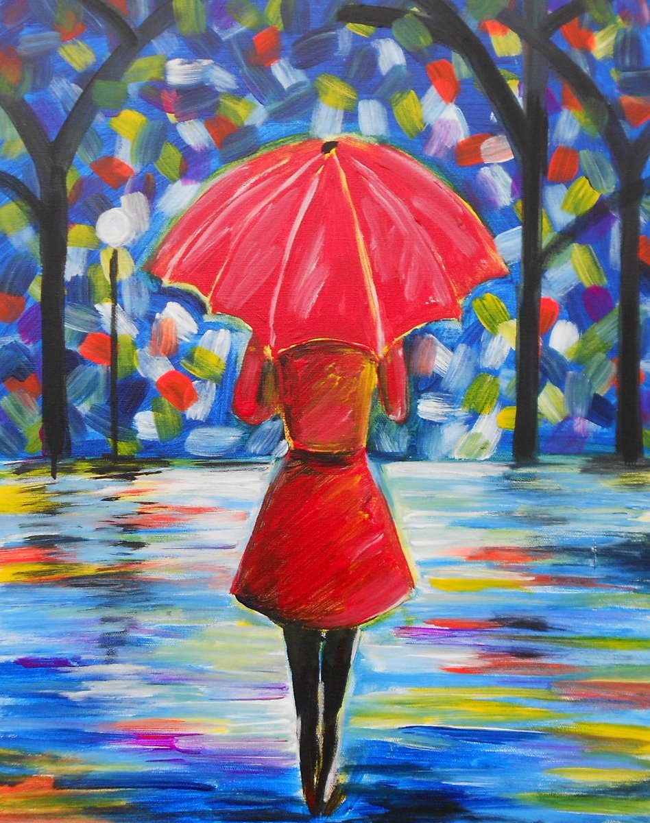 PinotMontclair's tweet image. Looking for something fun to do tonight? Come join us to paint "A Walk in the Rain"  at 7pm
pinotspalette.com/Montclair/clas…