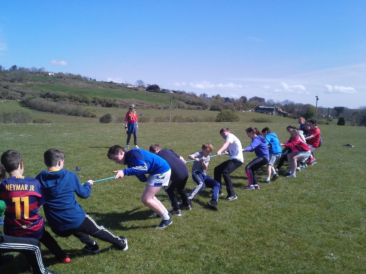 StFachtnas's tweet photo. Sports Day for all First Years going into Second Year in the new Skibbereen Community School. Organised by 4th Years https://t.co/6VSugM02eA