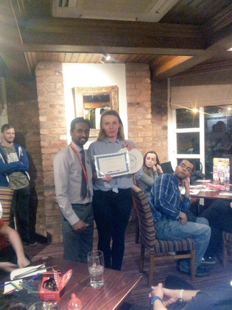 Last month's TM awards <a href="/amylou8725/">Amy</a> <a href="/ShafMohi/">Shafraz Mohideen</a> #weareSUGM