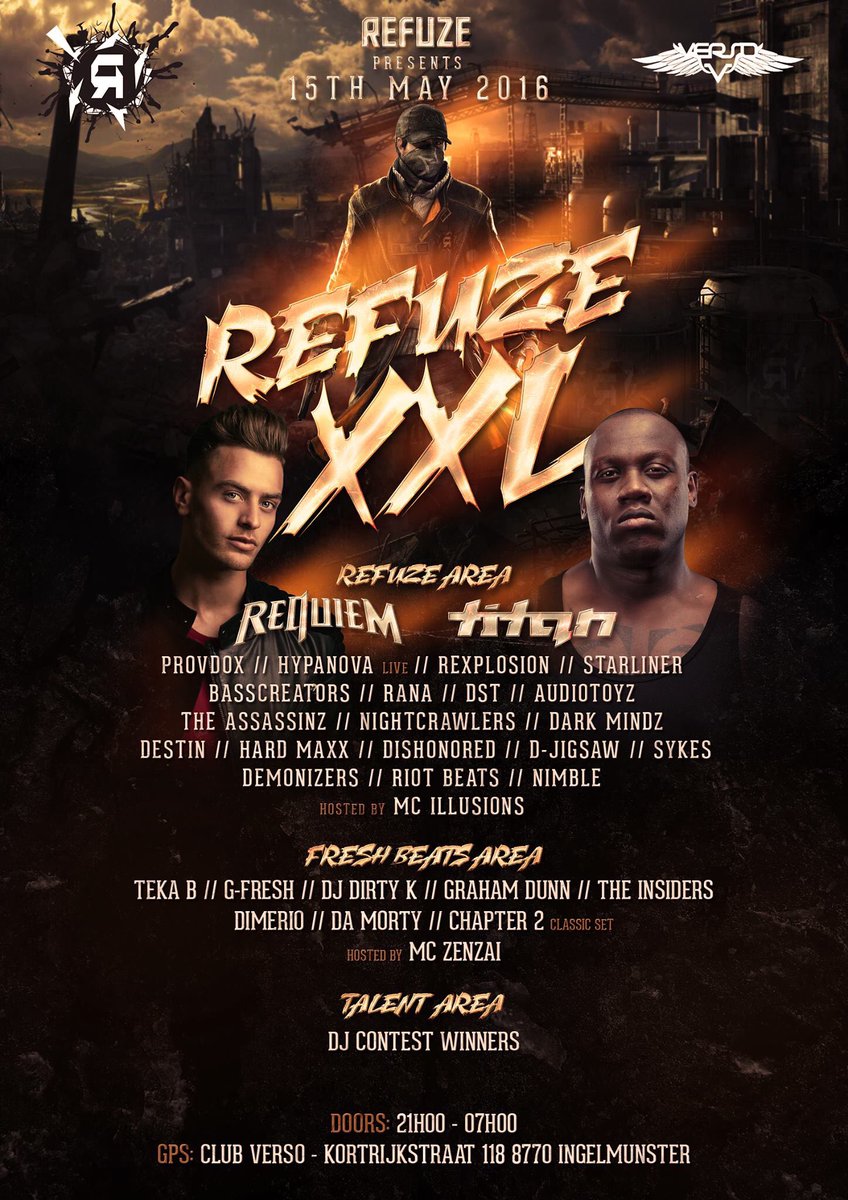 provdox's tweet photo. So proud👌#rawfamilia #raw #powerofraw #provdox #titan #requiem #hardstyle #refuze #refuzexxl #refuzetobenormal https://t.co/t08t9lLk2E