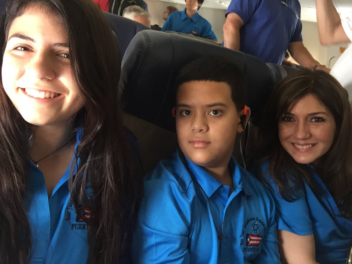 adamonzon's tweet photo. #intel #isef2016 Here we go!!! #puertorico #phoenix #arizona #ciencia #boricua #ingeniería #Stempr #stem https://t.co/TMQRUUsbOX