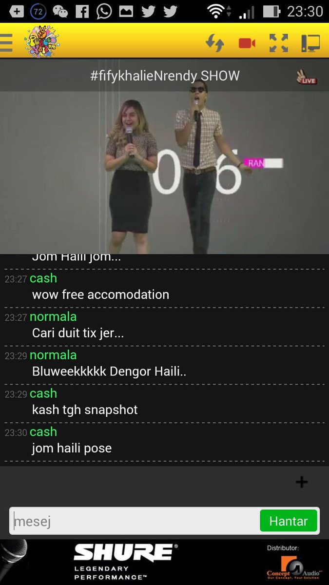 kashman09's tweet photo. Hanya di #cmtw setiap jumaat 10-12pm bersama @HailixAnnur & @VJRendyRicky di #peaceyallfm. Jom undi lagu fav anda. https://t.co/0Fgi5cq84H