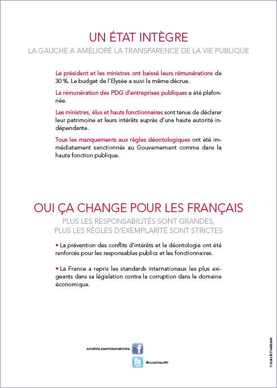 GaucheHollande's tweet image. Pour une République exemplaire, la gauche a renforcé la séparation des pouvoirs ! #FH2017 #DuProgrèsEnPlus 🌹