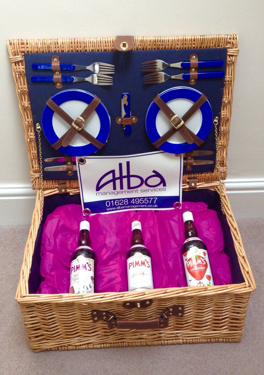 Pimms O'Clock - compliments of Alba Management - Marlow May Fayre.