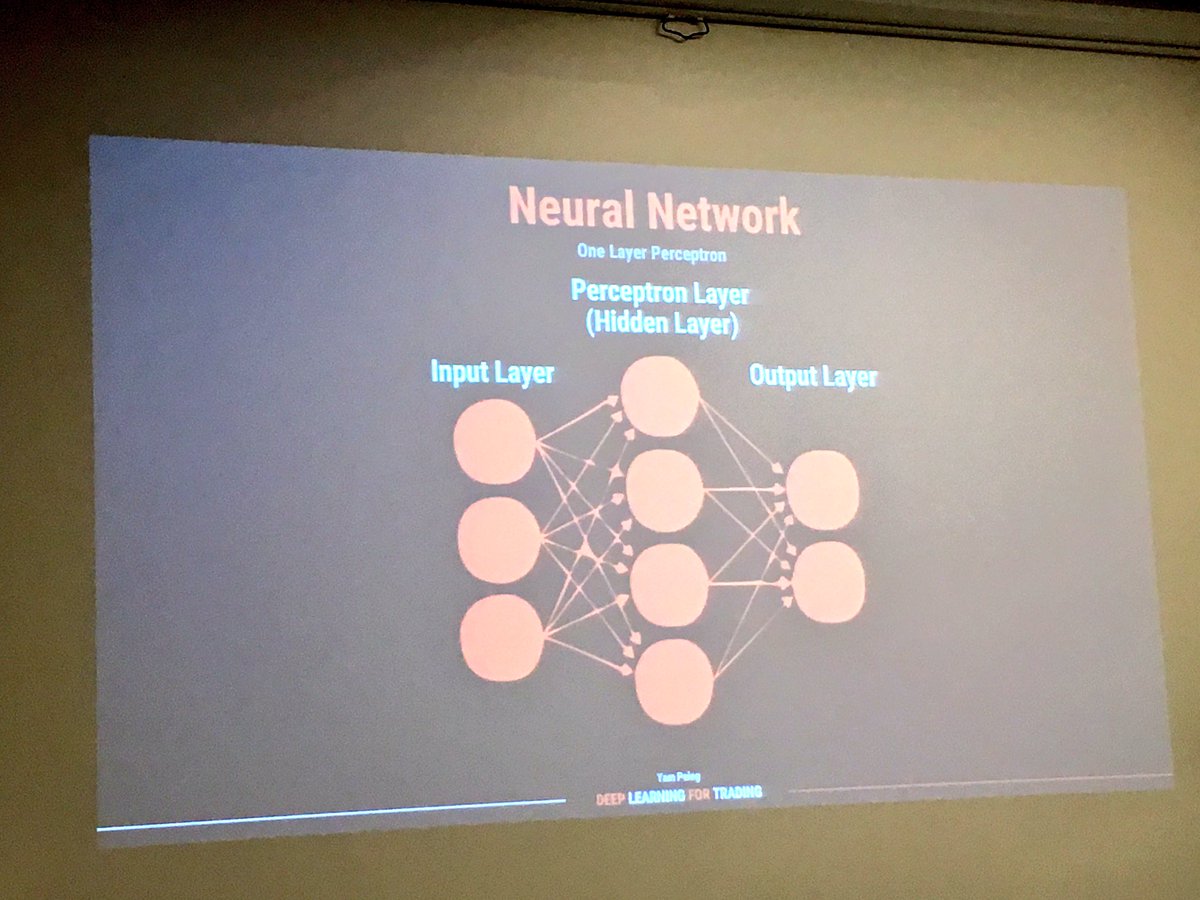 dyjh's tweet image. #DeepLearning for #trading with Yam Peleg of deeptrading.com at #PythonQuantsConf #Python #Finance