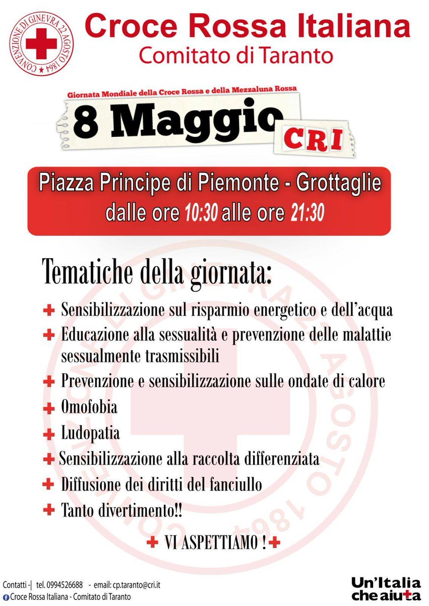 critarantoweb's tweet photo. Correte a trovarci ed a festeggiare con noi! https://t.co/CeCjyzq6UK