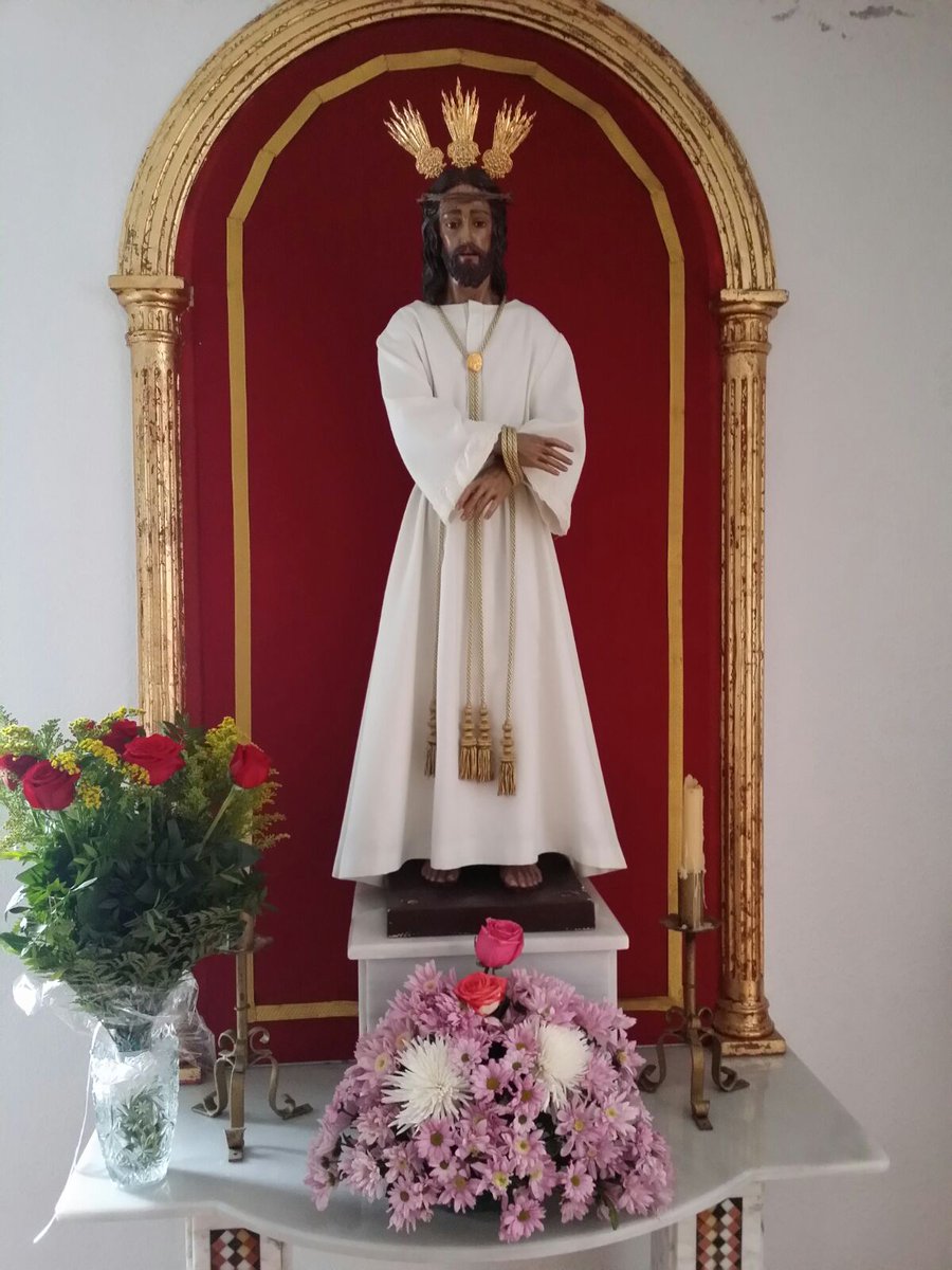 Nuestro Padre Jesús Cautivo (comisión infantil) a la espera de la visita de <a href="/rocioarroyomiel/">HdadRocio ArroyoMiel</a> Os esperamos a todos.