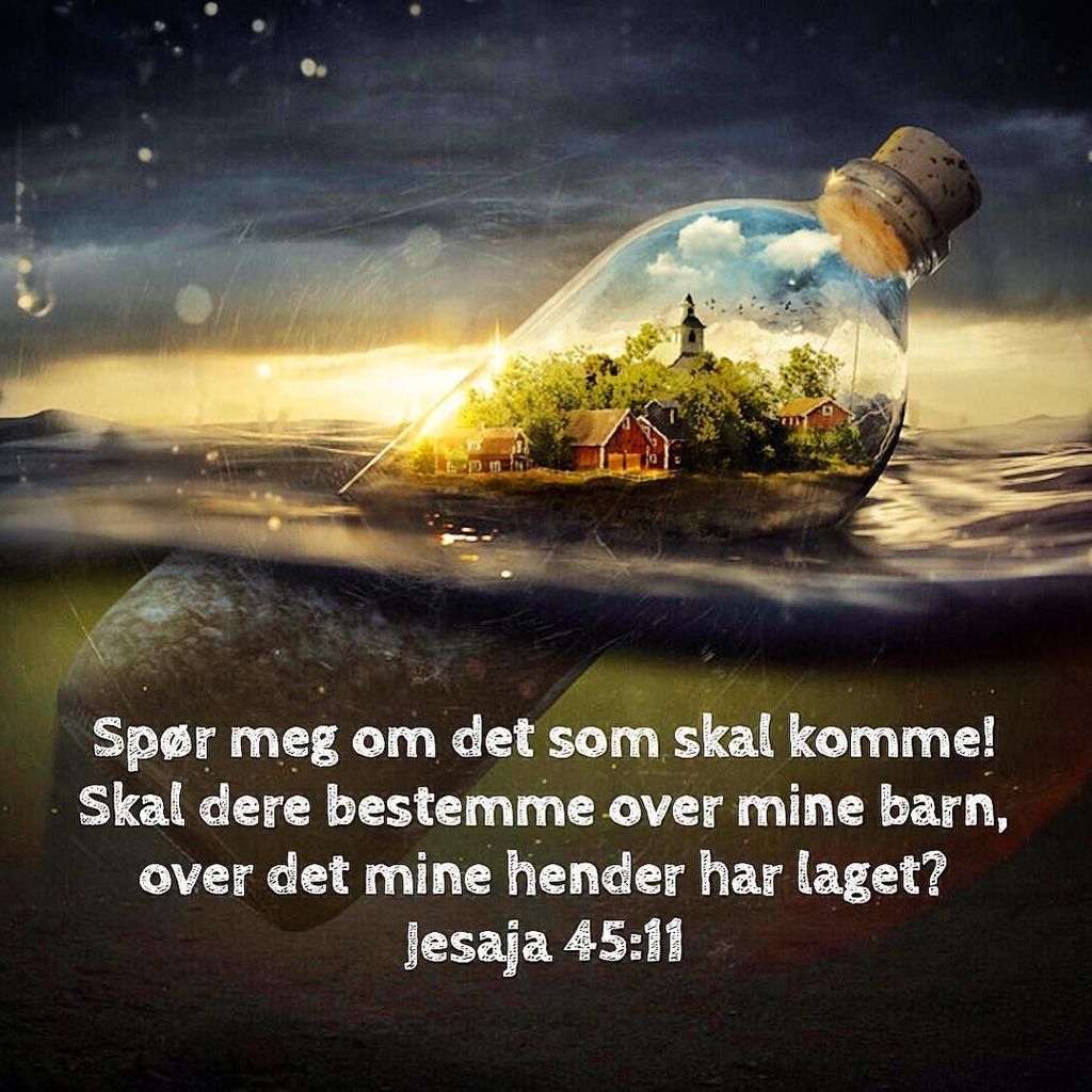 Så sier Herren, Israels Hellige, som formet det: Spør meg om det som skal komme! Skal dere… ift.tt/1WeF73g