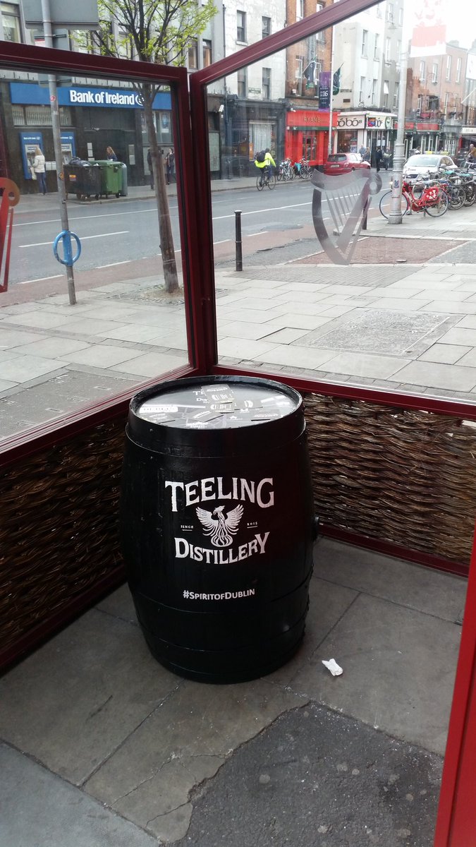 Outside starting to take shape would like to say thank you to <a href="/TeelingWhiskey/">Teeling Whiskey</a> <a href="/StephenTeeling/">Stephen Teeling</a> <a href="/Celticwhiskey/">Celtic Whiskey Shop</a>