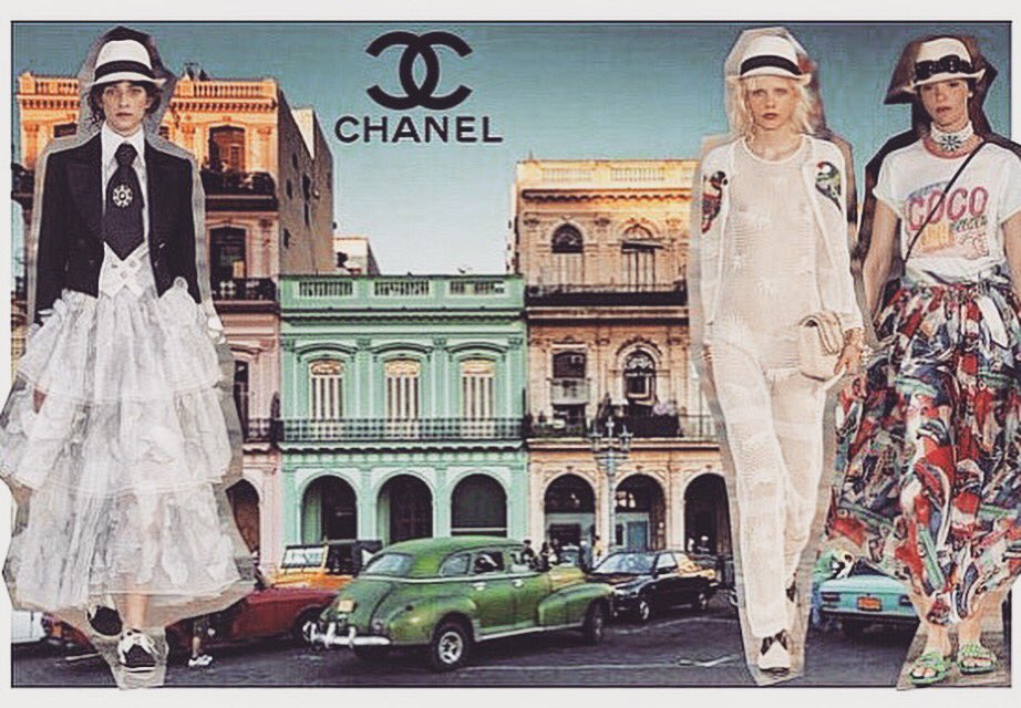 iconbee.blogspot.gr/2016/05/chanel… 🌴💫#ChanelCruiseCuba #chanel #fashion #runway #fashion #iconbee   Tap the link to discover📲💻