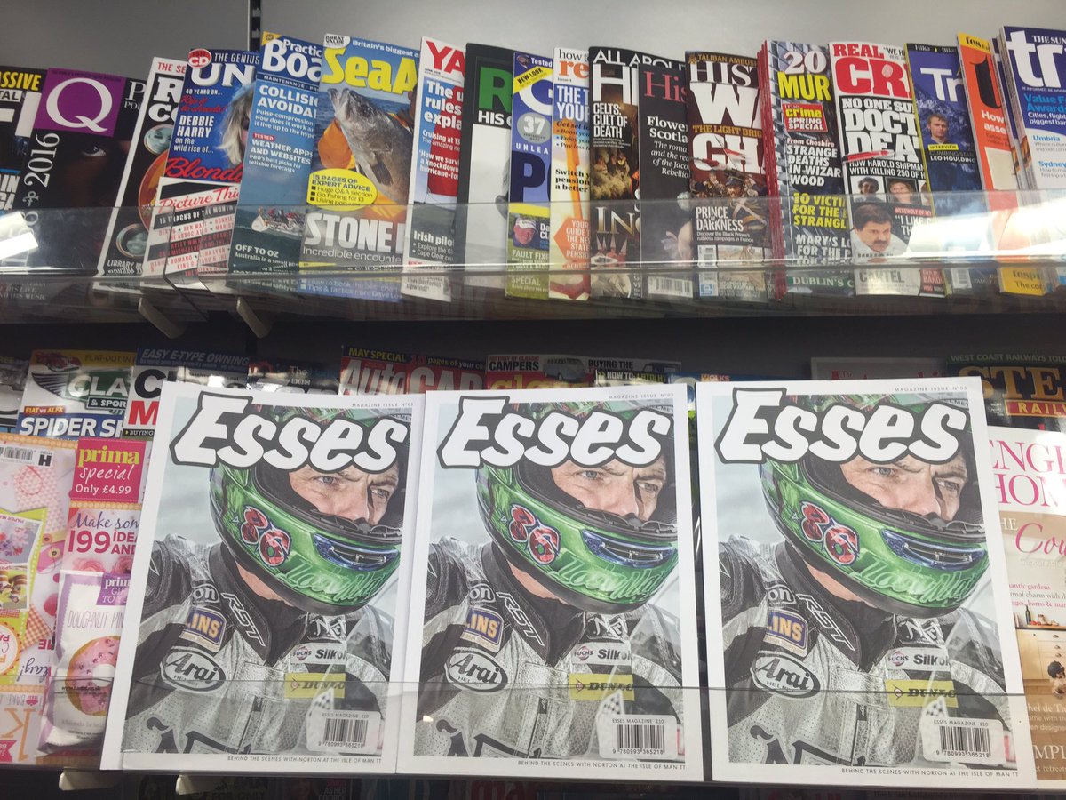 So in port jack spar and see these <a href="/Essesmagazine/">Esses</a> if you haven't got one yet, it's well worth getting one #iomtt