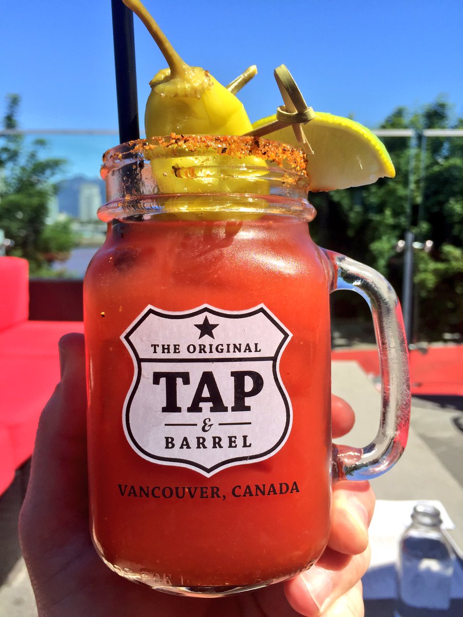 When in Vancouver…order a double Caesar. <a href="/TAPvillage/">T&B - Village</a> <a href="/tapandbarrel/">Tap & Barrel</a> #76roadtrip #VancouverAway #TimbersAway #RCTID