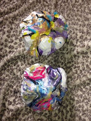 me_presents's tweet photo. me*presents's latest 3d spirit*guide profiles #papermache #spiritguide #collage #paint #3d #art #neon #fluorescent https://t.co/II7o36VZSn