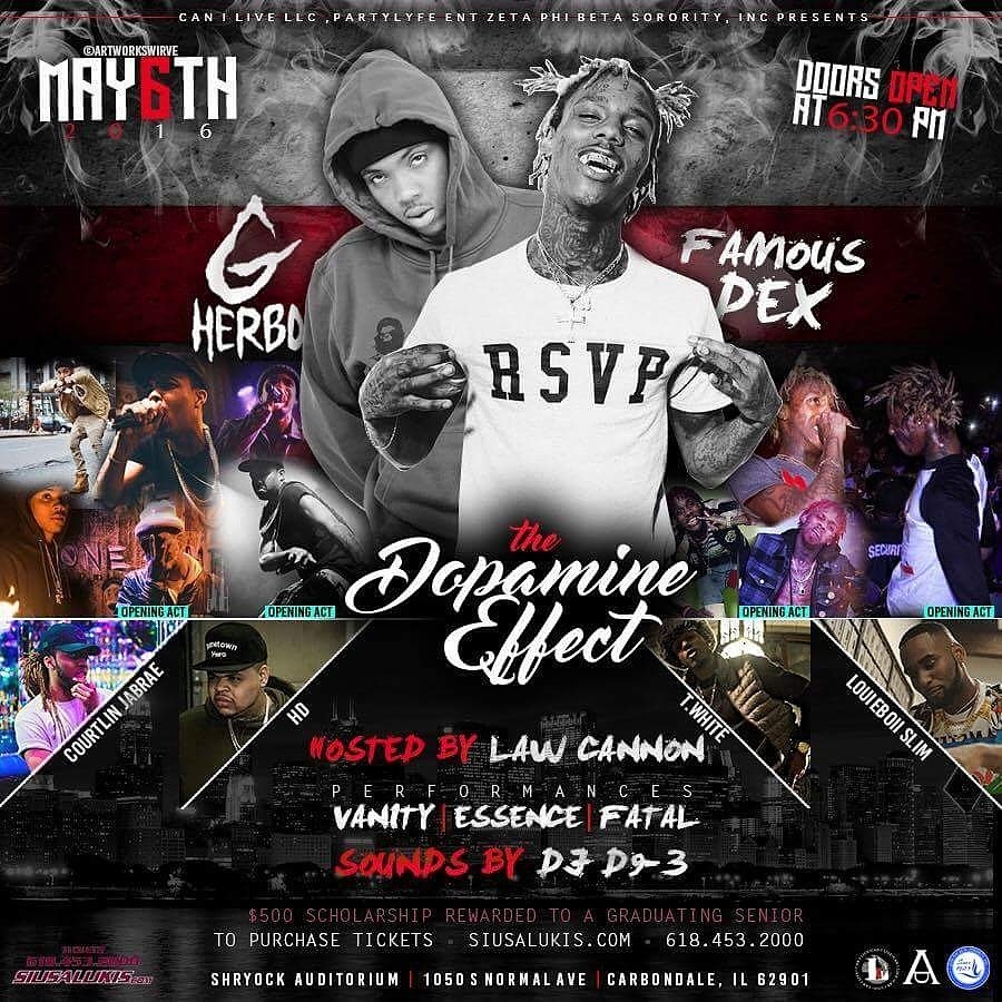 DeejayD9_3's tweet photo. #SIUC doors are set to open! It's about to be Live tonight! ππ #DopamineEffect #ThisChicago #D93NeedISayMore https://t.co/Ree0vWv4Vo
