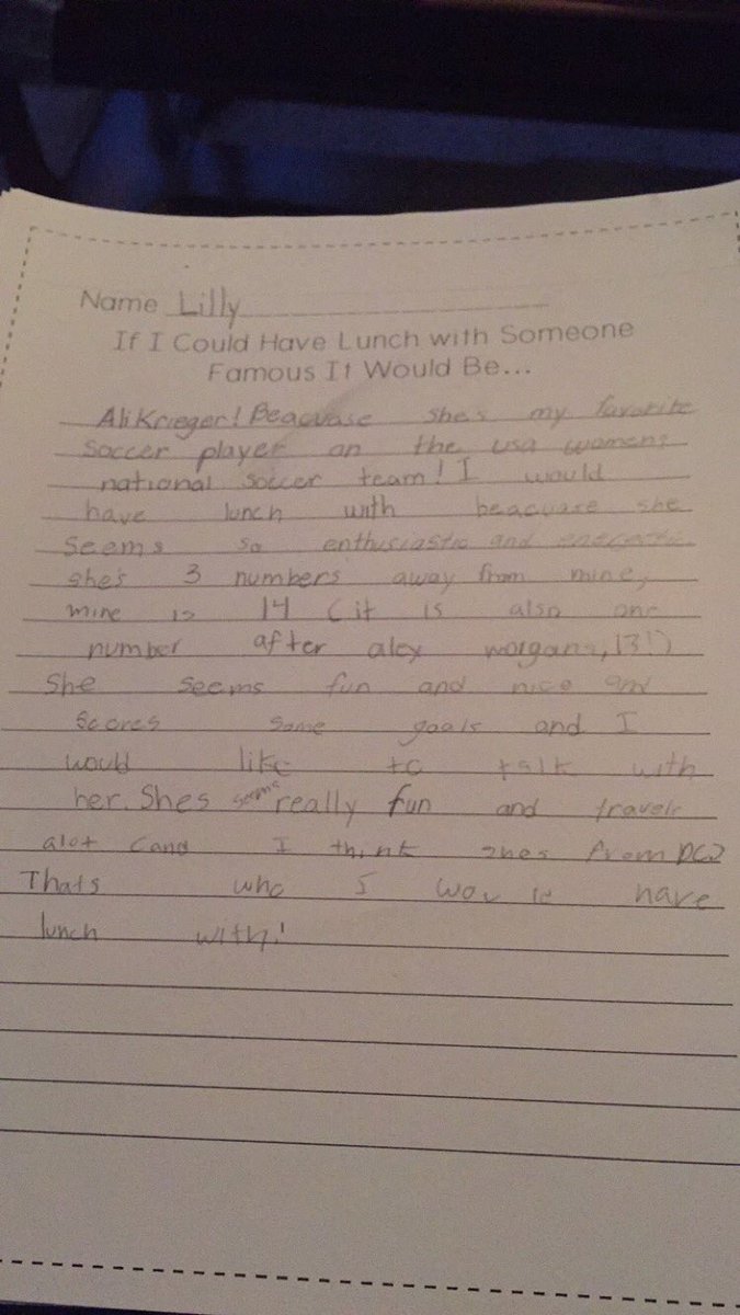 JBatson89's tweet image. My 4th graders love @USASoccer and @alikrieger! @USASoccer is big at Silverbook Elementary in Fairfax Station, VA!