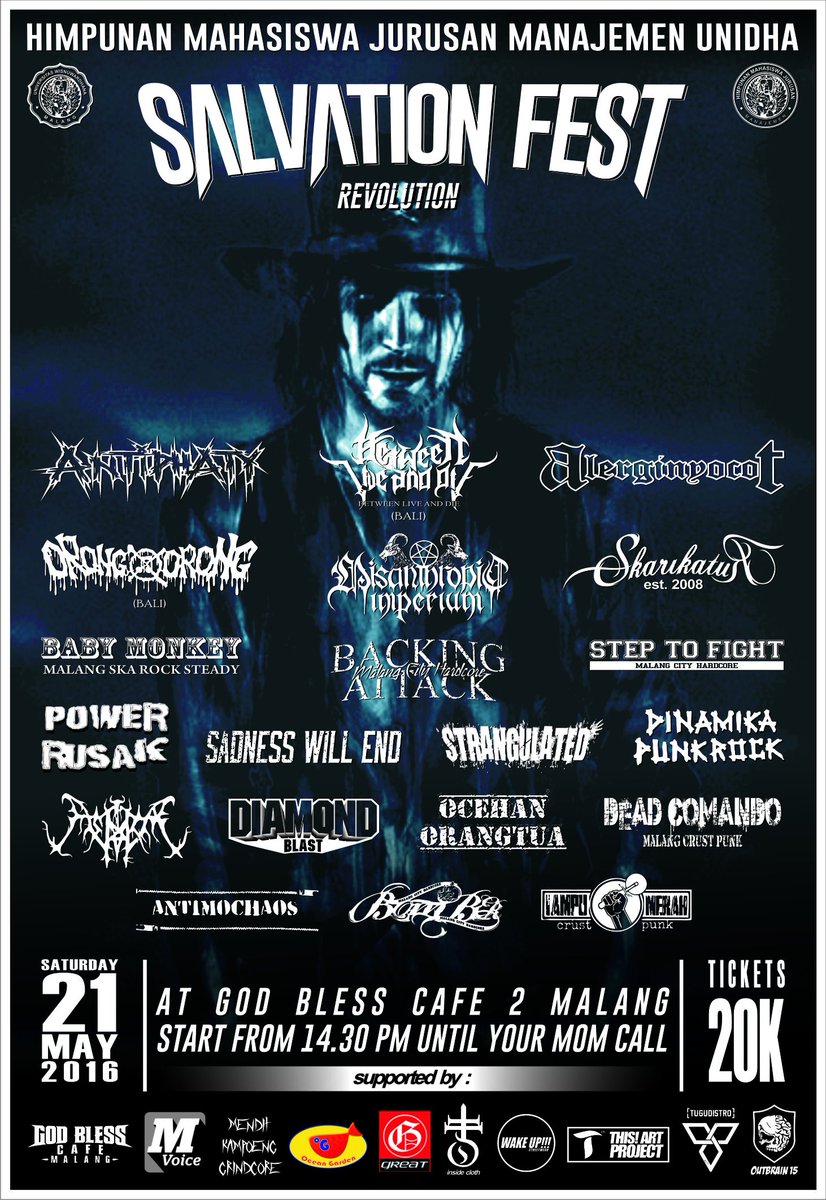 H-14 menuju Salvation Fest 2016 #salvationfest